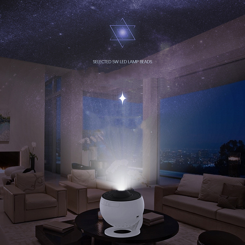 Night Light Galaxy Projector Starry Sky Projector 360 Rotate Planetarium Lamp For Kids Bedroom Valentines Day Gift Wedding Deco view